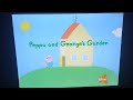 Peppa And George S Garden Title Card