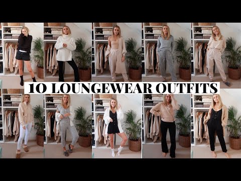 10 LOUNGEWEAR OUTFITS | WORK FROM HOME OUTFIT IDEAS | Copper Garden #stayhome