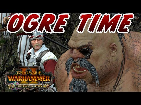 OGRE MERCENARIES - Empire vs Dwarfs, Beastmen vs Chaos // Total War: WARHAMMER II Early Access