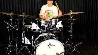 Video thumbnail for Bateria Gretsch Renown Maple 57 Motor City Black Cadillac sound check by Batera Clube Drum Shop