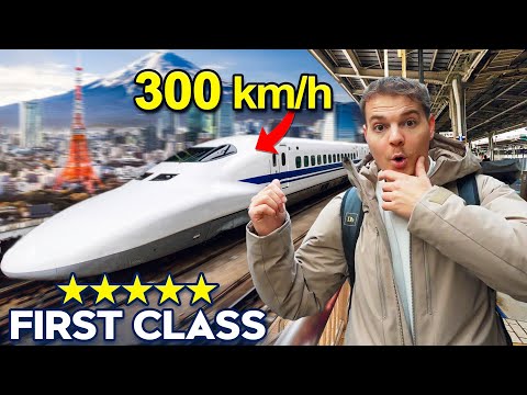 First Class in Japans SUPERZUG 🇯🇵 Shinkansen