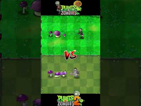PVZ1 vs PVZ2 Team Plants vs Team Zombie   #pvz2   #plantsvszombies2 1080P 60FPS