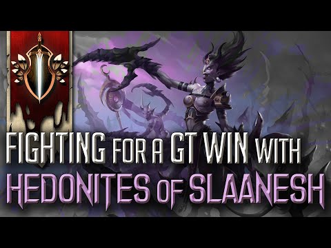Fighting for a GT win with SLAANESH