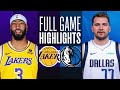 LAKERS at MAVERICKS | FULL GAME HIGHLIGHTS | December 12, 2023