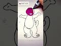 Barney Coloring Drawing Satisfying Viral Fypシ Foryou Shorts Fyp