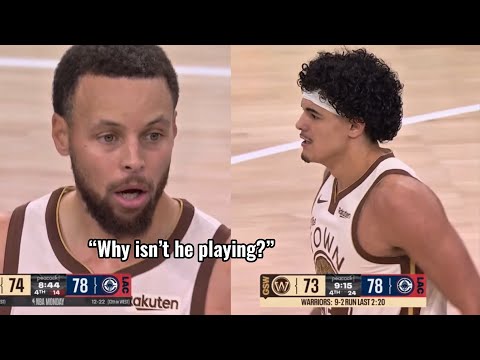 Gui Santos Impressed Steph Curry In Just 12 Minutes 😳