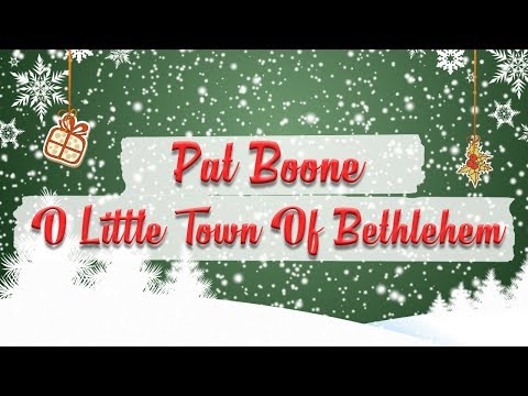 Pat Boone - O Little Town of Bethlehem // BEST CHRISTMAS SONGS