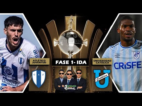 ATL. JUVENTUD VS U. CATÓLICA / NARRACIÓN EN VIVO🔴/ FASE 1 COPA LIBERTADORES 2026 #copalibertadores
