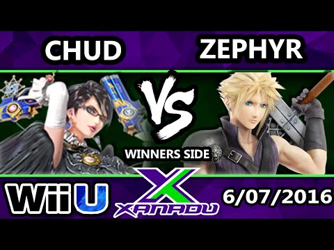 S@X 153 - Chud (Bayonetta) Vs. DG | Zephyr (Cloud) SSB4 Tournament - Smash Wii U - Smash 4