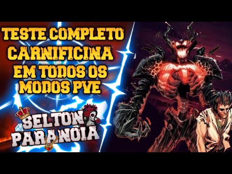 TESTE COMPLETO DO CARNIFICINA T-3 EM TODOS OS MODOS PVE - MARVEL FUTURE FIGHT