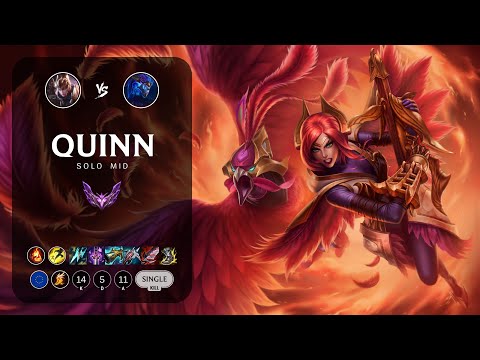 Quinn Mid vs Aurelion Sol - EUW Master Patch 13.15