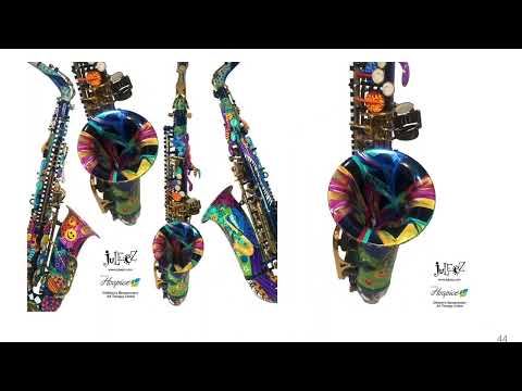 Juleez Hand Painted Saxophones