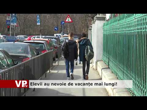 Elevii au nevoie de vacanțe mai lungi!