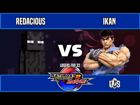 Saturday Stadium 2 - Losers Top 32 - Redacious(Steve) Vs. Ikan(Ryu)