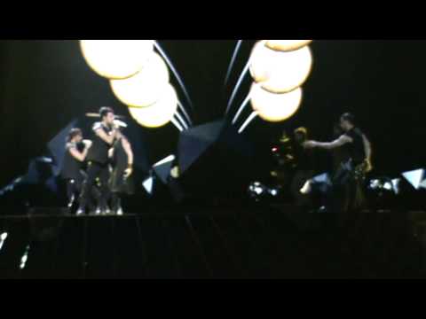 Eurovision Song Contest 2011 first rehearsal Cyprus. "San Angelos S'agapisa" - Christos Mylordos