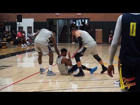 2018 Drew League - Jonathan Gibson Drops 38 points in Week 1