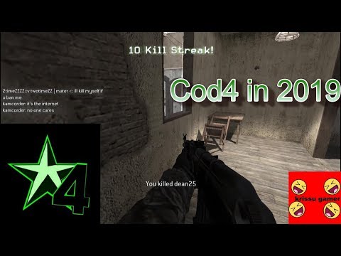Call of Duty 4 Multiplayer Hardcore Free for All Gameplay in 2019 (PC)
