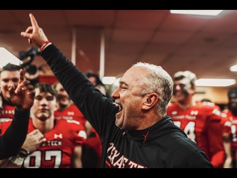 Texas Tech Football vs. Oklahoma: Postgame Locker Room Speech | 2022