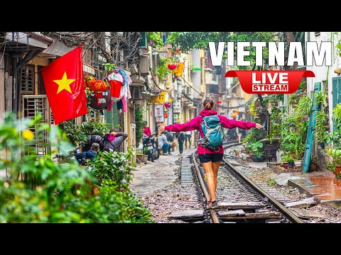 Live Vietnam Walking Tour 🇻🇳 Explore Hanoi and Ho Chi Minh City's Hot Spots | Vietnam Travel Vlog