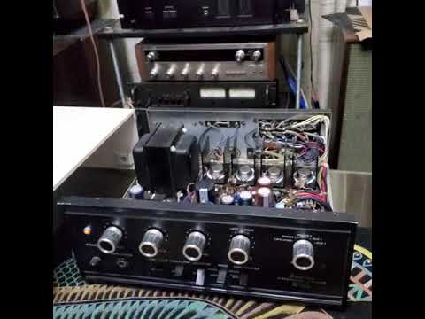 SANSUI AU 222 & LEEA-ALTEC 908 DRIVER LEEA WOOFER
