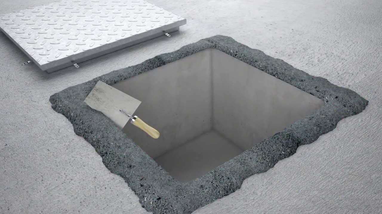 ACO Access Covers SOLID instalacija