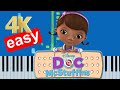 Doc McStuffins Theme Song Slow Easy Medium Piano Tutorial 4K