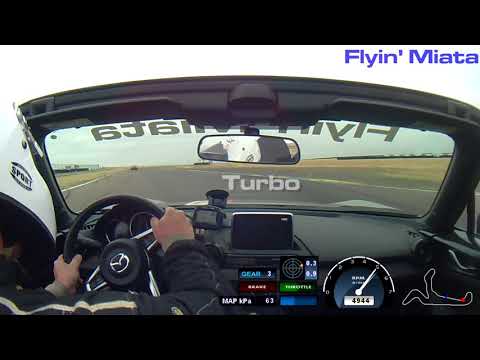 Turbocharged vs supercharged ND Miata on the track!