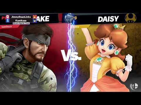Smash Carolina - JimmyDeanLinks (Daisy) VS Kamikaze (Snake) - SSBU Winners Quarters