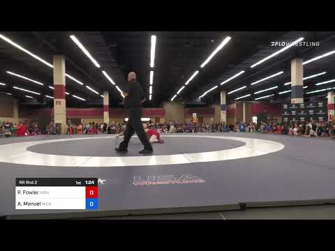 73 Kg Rr Rnd 2 - Piper Fowler, Higher Calling Wrestling Club Vs Amarisa Manuel, Michigan Revolutio