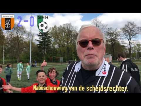 Uitwedstrijd 29 april 2017, Venlosche Boys JO12-1 - SHHJO12-1G