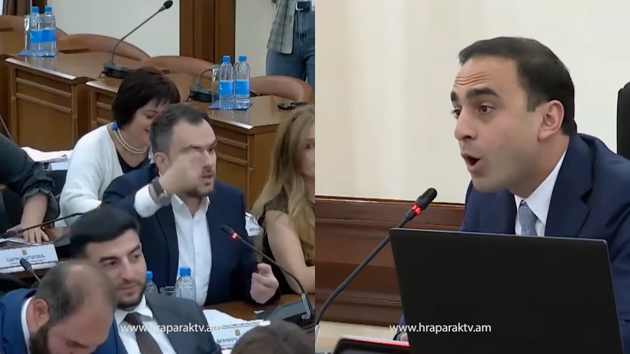 Դու չի, Դուք ա, պարոն Երիցյան․ Պարոն Ավինյան, բարոյականություն ունենայիք՝ կհանեիք նախագիծը