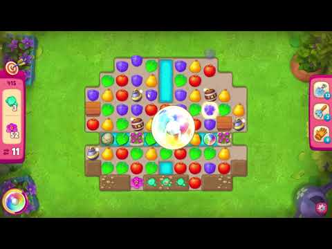 🎯 Gardenscapes 415 Challenge Level + 💥💥🧨💣