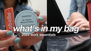 What's in my bag? Work essentials 2022. Quechua NH100 10L backpack.