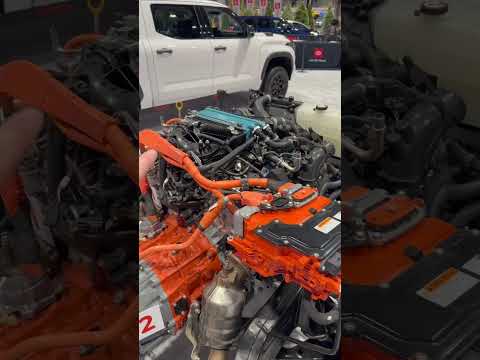 Close Up Look At The Tundra TRD Pro I-Force Max Powertrain