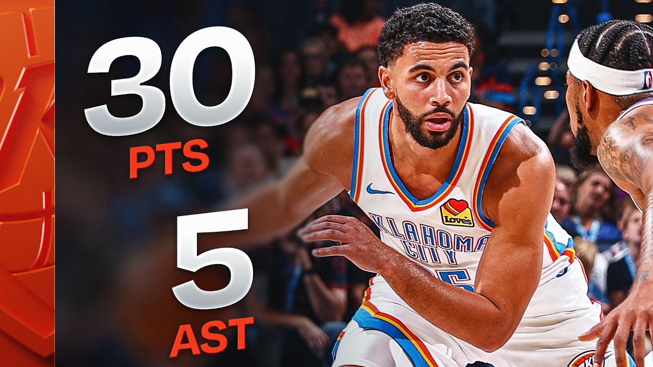 Ajay Mitchell Had A CAREER-HIGH NIGHT In OKC vs SUNS | October 26, 2026
