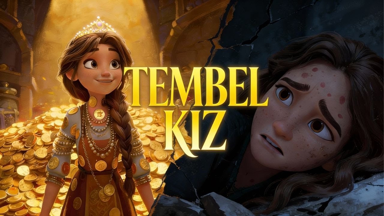 Tembel Kız | Çalışkanlık ve Tembellik Üzerine Ders Veren Masal 💛