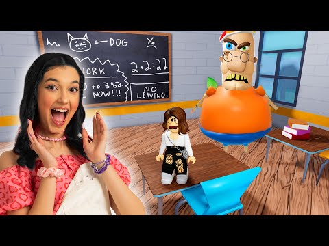 Roblox - Trabalho em Equipe para Fugir da Escola (Team School Escape) | Luluca Games