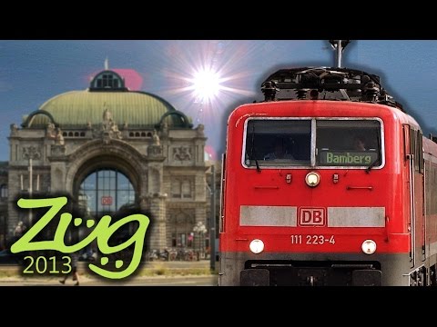 Zug2013: Nürnberg Hbf - Teil 2 mit ICE, IC, BR111, BR612, BR442 Dosto, n-Wagen u.v.m.