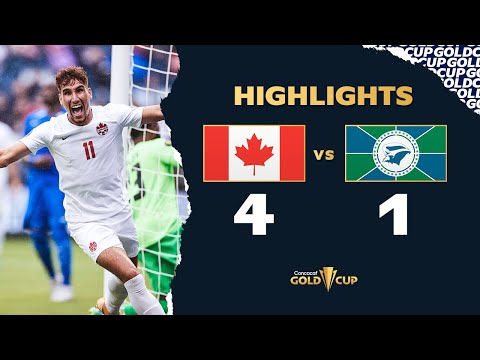 Highlights: Canada 4-1 Martinique - Gold Cup 2021