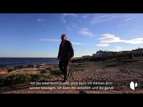 Osvald, paciente noruego, agradece el trato recibido en el hospital Quirónsalud Torrevieja [Deutsch]