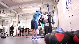 Lats Cable Standing Pull Down