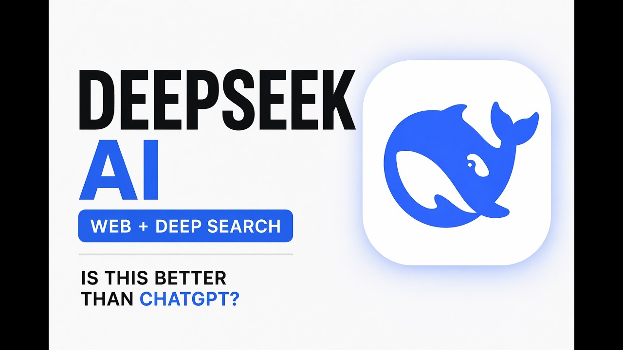 I Tried DeepSeek AI (Web Search + Deep Search Explained)
