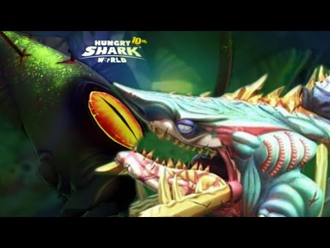 Alpha Zombie vs Colossal Squid 2021 ! - Hungry Shark World