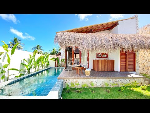 Villa Mar Milagres: seu bangalô com piscina privativa em São Miguel dos Milagres