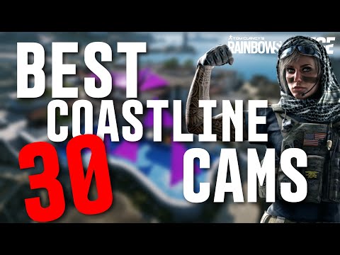 Top 30 BEST Valkyrie Cameras on COASTLINE - Rainbow Six Siege