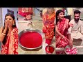 Mouni Roy Emotional Griha Pravesh And Ring Rasam Video   Post Wedding Rituals