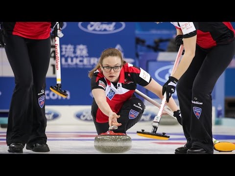 HIGHLIGHTS: Switzerland v China - CPT World Women's Curling Championship 2017