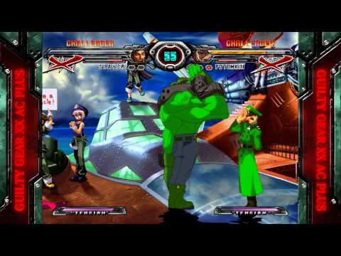 Guilty Gear XXAC Tyler (Slayer) vs. Corey (Potemkin)
