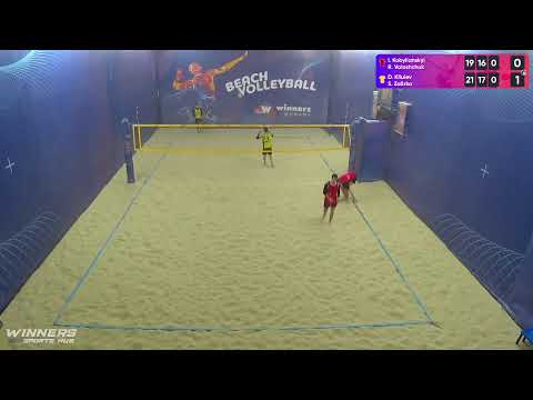 23:20 I. Kobylianskyi / R. Voloshchuk - D. Kliuiev / S. Zalizko 14.03.2023 |Winners Beach Volleyball
