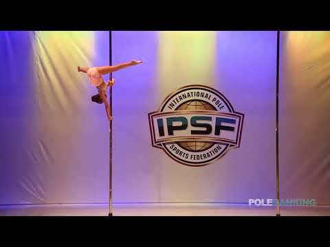 Novice Girl Tylai Pose of Switzerland - IPSF World Pole Sports Championships 2018
